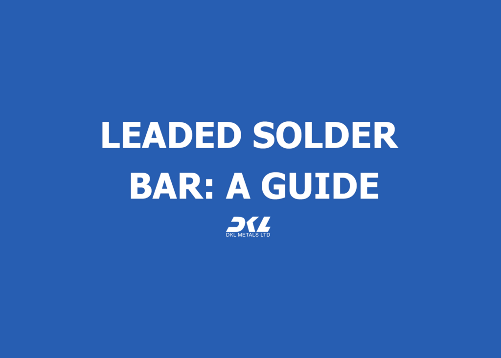 Leaded Solder Bar