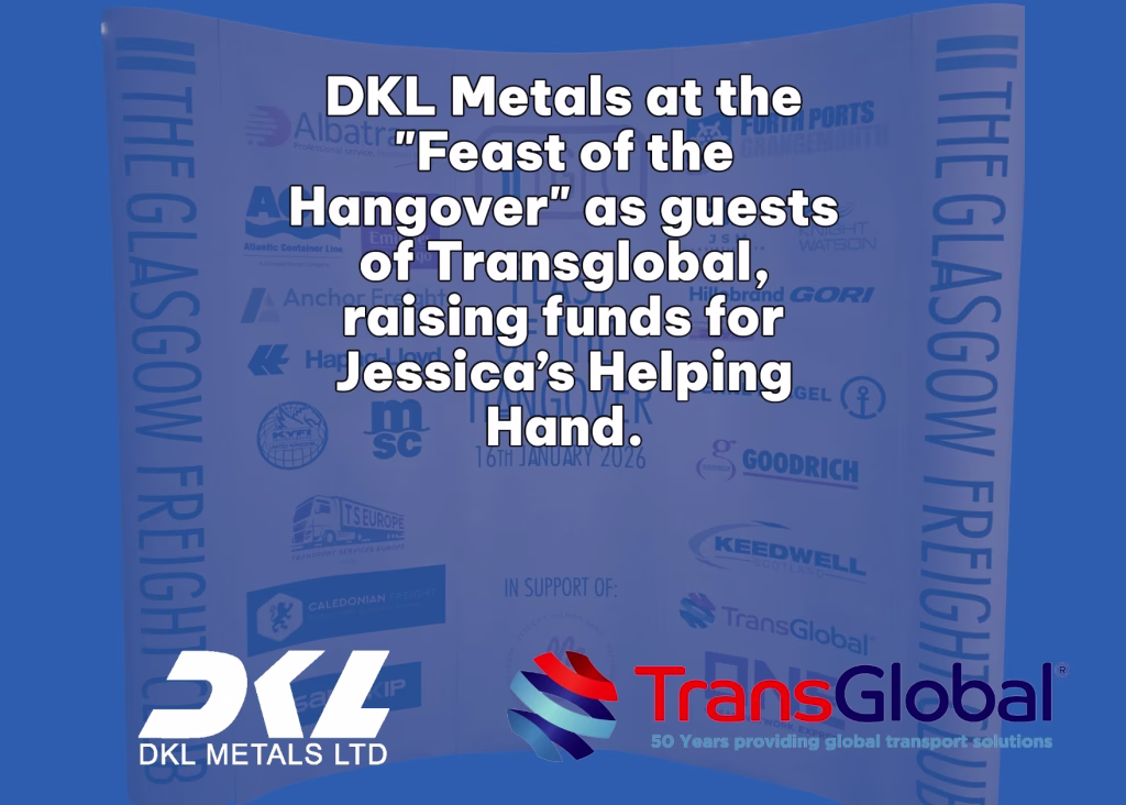 DKL Metals supporting Jessica’s Helping Hand charity at the 2026 Feast of the Hangover lunch to help families battling childhood cancer.