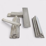 An array of DKL Metals custom fusible alloy form factors, including stacked 7-8kg ingots, a DKL branded 1kg bar layout, and plain 1kg fusible metal bars set against a clean studio background.