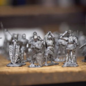 Detailed fantasy figurines and model soldiers cast from premium DKL Metals pewter casting alloys.