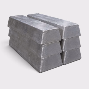 a stack of 6 8kg ingots of 99.9% high grade magnesium ingots from dkl metals